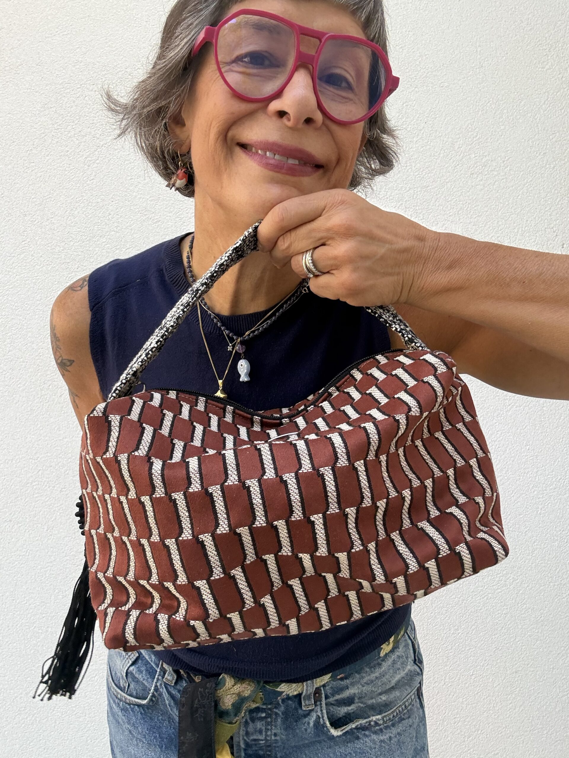 LAURA rettangoli marrone - immagine 2