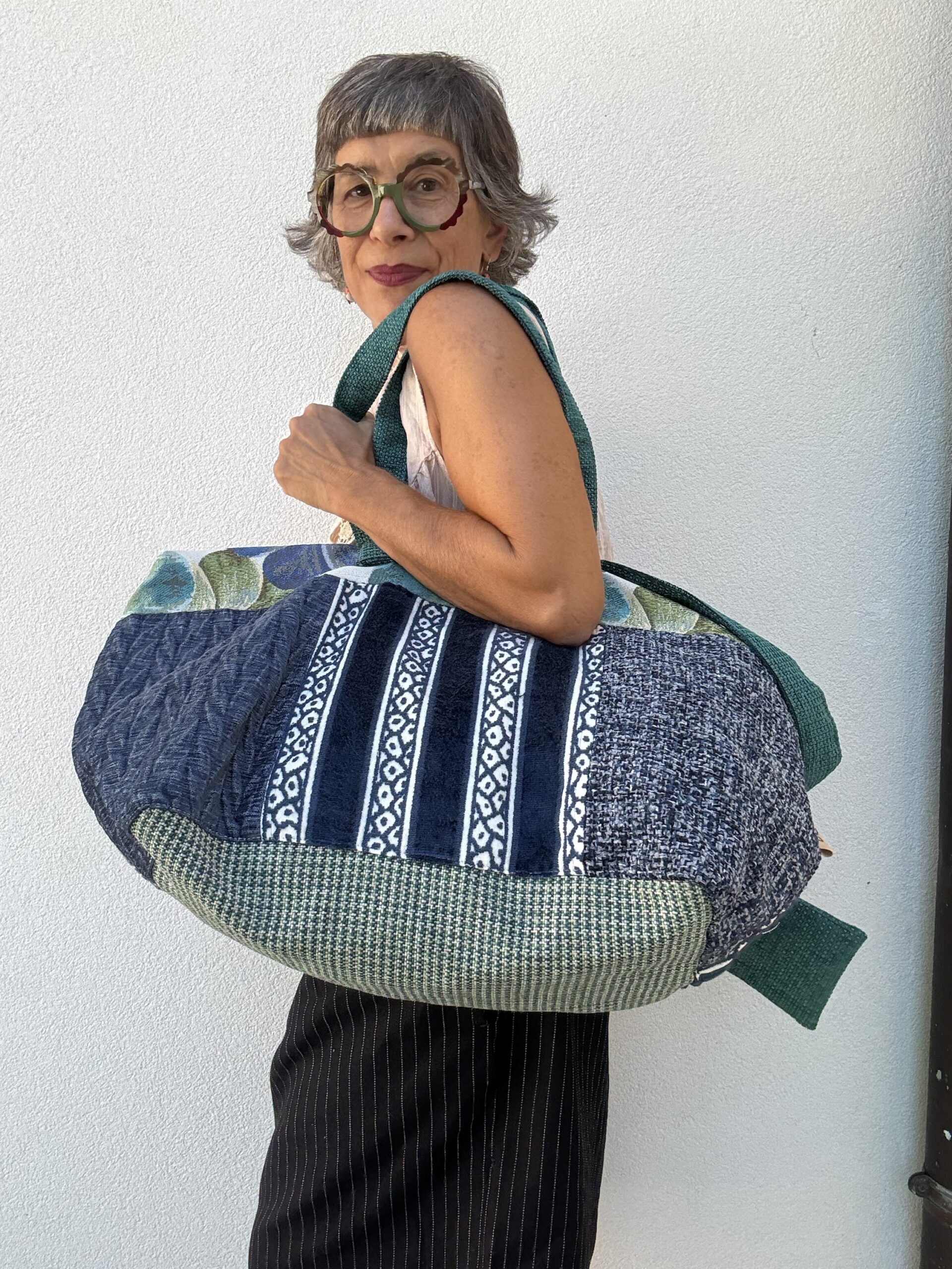Borsa viaggio GRETA blu azzurri - immagine 4