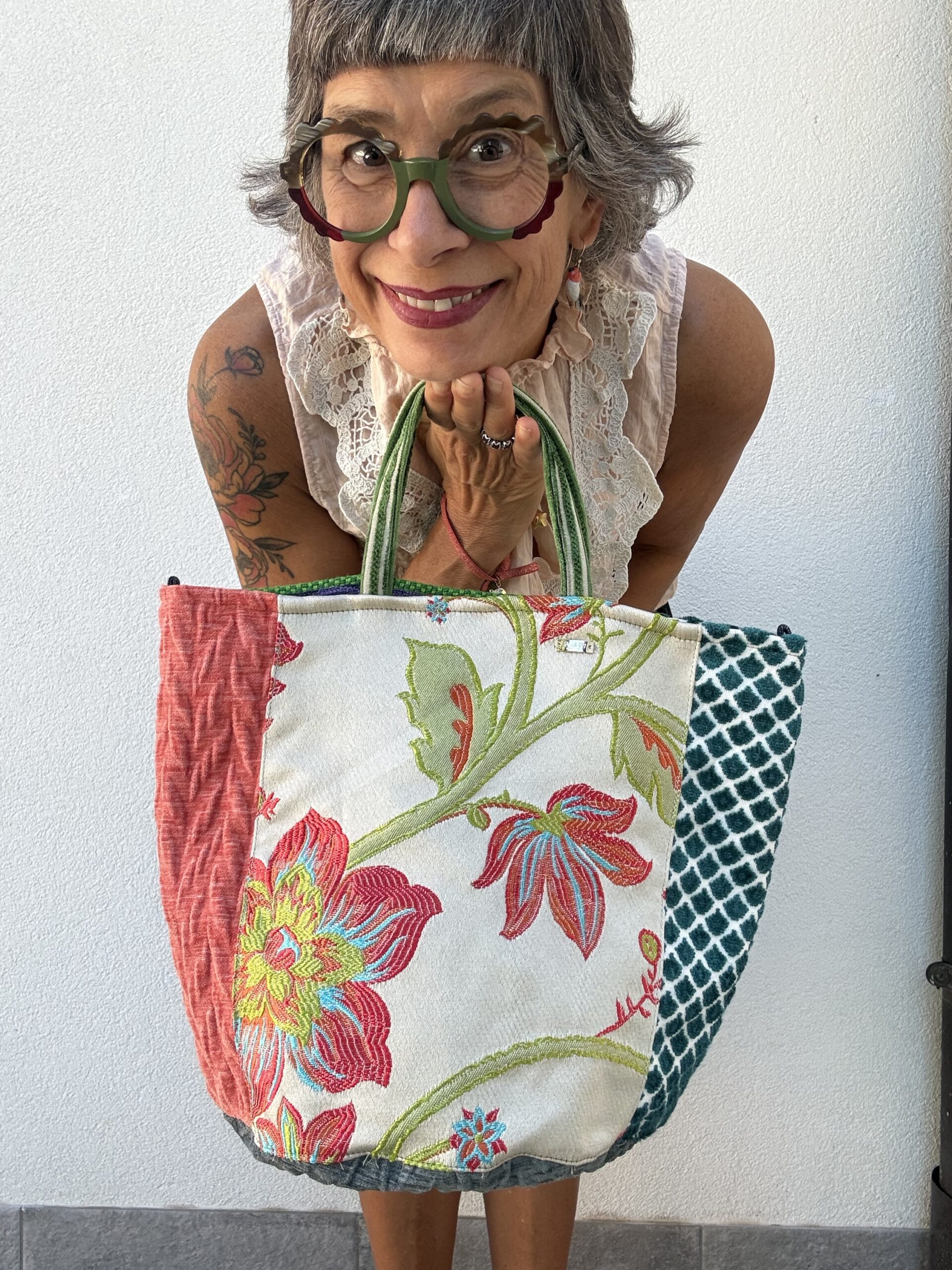 PAMELA fiori arancio