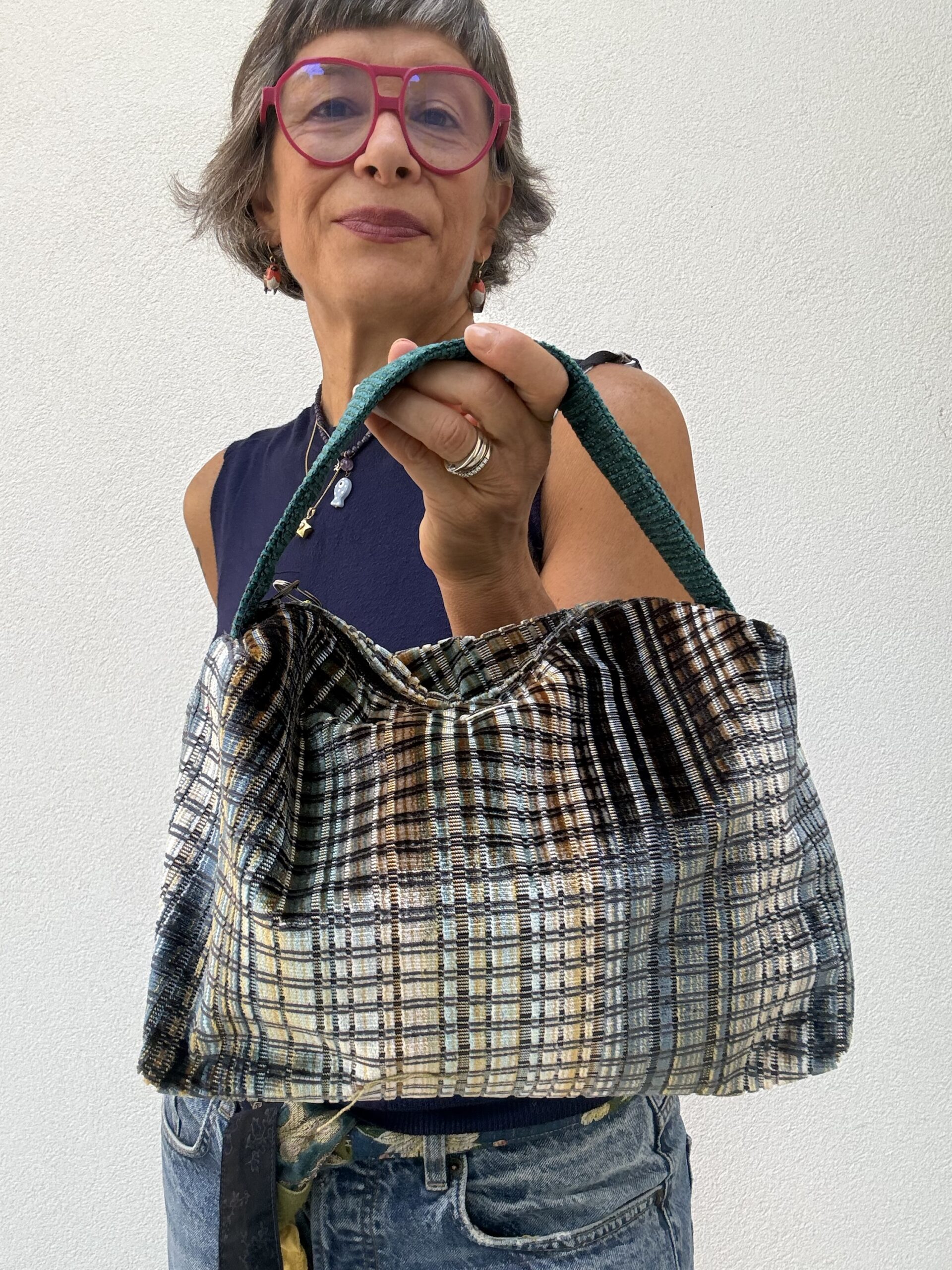 Borsa a mano LAURA cangiante